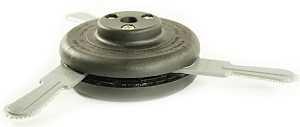 WEED WARRIOR BRUSH CUTTER HEAD F/STR.SHAFT TRIMMERS