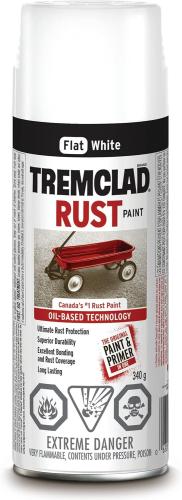 TREMCLAD SPRAY WHITE Semi Gloss 340G