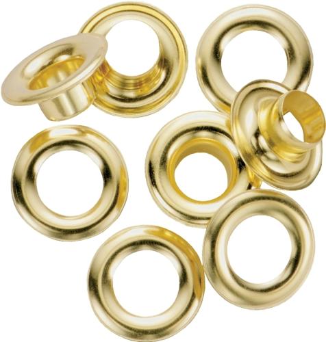 GROMMET 1/2" SOLID BRASS 24PK