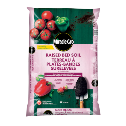 Miracle-Gro Raised Bed Soil 50 L