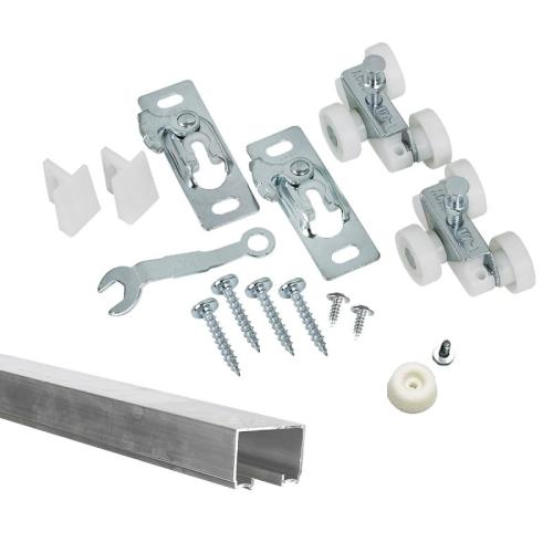 POCKET DOOR TRACK HW KIT 72"