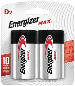 BATTERY ENERGIZER 2D E95BP2