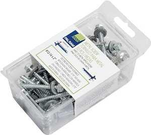 METALTITE ROOFING SCREWS 12/14x2" 50PK SELF-DRILL GALV.