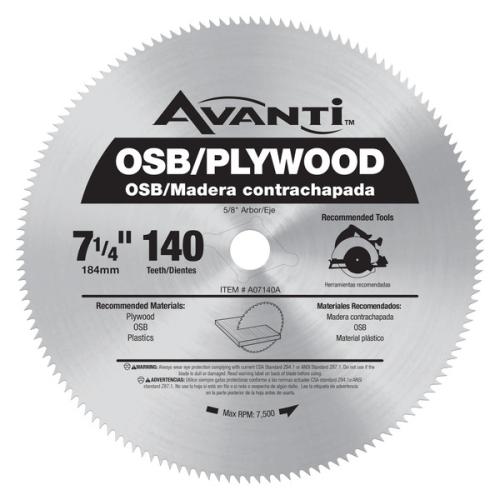 BLADE 7 1/4 140 AVANTI