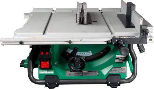 METABO 36V 10" TABLE SAW PORTABLE BENCHTOP BARE TOOL