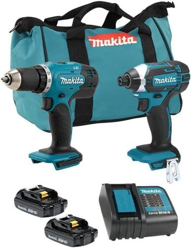 MAKITA 18V LXT COMPACT COMBO KIT 2PC W/DRILL & IMPACT DR.