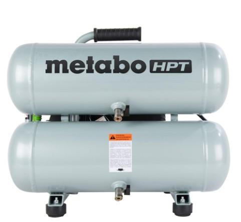 Metabo HPT EC99S 4-Gallon Twin Stack Air Compressor