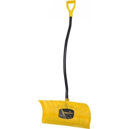SNOW SHOVEL 21" POLY W/MTL STRIP