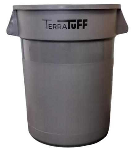 GARBAGE CAN ONLY 44 GAL GRY/BLK