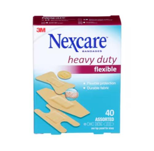 NEXCARE BANDAGE HEAVY DUTY FABRIC 40PK