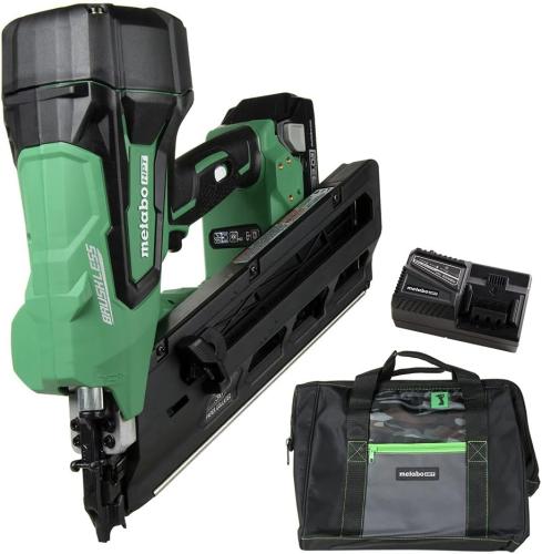 METABO 18V CORDLESS FRAMING NAILER 3-1/2" PAPER COLLATED