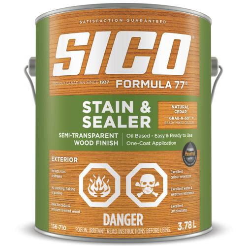 SICO FORMULA 77 NATURAL CEDAR 3.78L