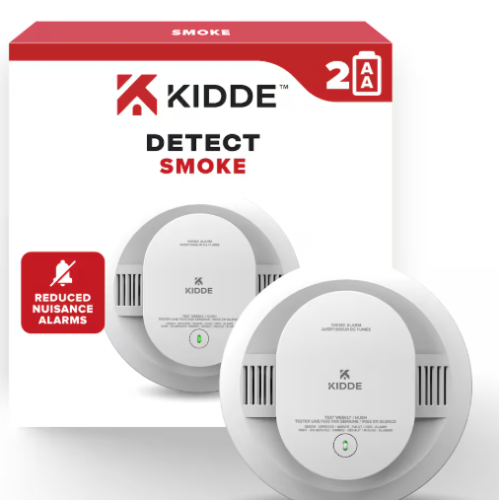 KIDDE SMOKE 20SDR-CA ALARM 2 AA BATTERIES