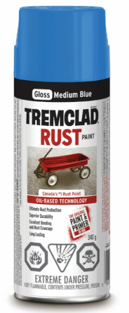 TREMCLAD SPRAY MED BLUE 340G