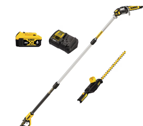 DEWALT 20V POLE AND HEDGE COMBO