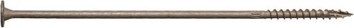 TIMBER SCREW 10" DOUBLE BARRIER COATING & T40 WASHER HEAD COLOUR:TAN