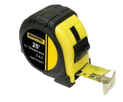 TAPE MEAS SAE 1-1/4"x25' W/O