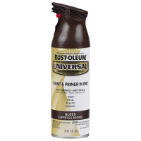 RUSTOLEUM UNIVERSAL PAINT ESPRESSO BROWN GLOSS 340g