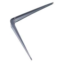 BLACK SHELF BRACKET 10" x 10"