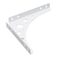 WHITE SHELF BRACKET 8" x 8"