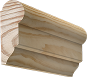 11/16 X 1-3/4 SOLID PINE PICTURE MOULD