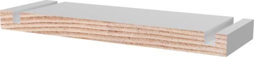 3/4 X 9-1/4 PFJ POPLAR DADOED
RISER STOCK FOR 3/4 & 5/4 TREADS