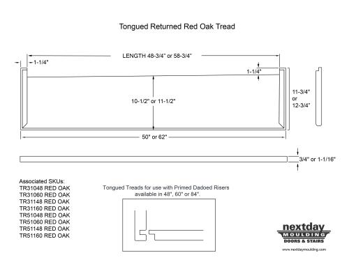 TR51160 RED OAK