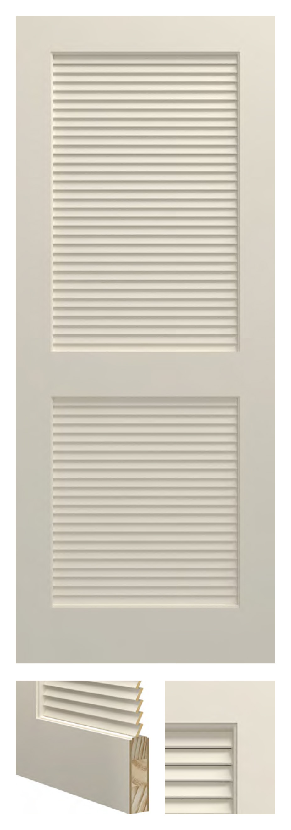 2 Panel Louvered - PR-730