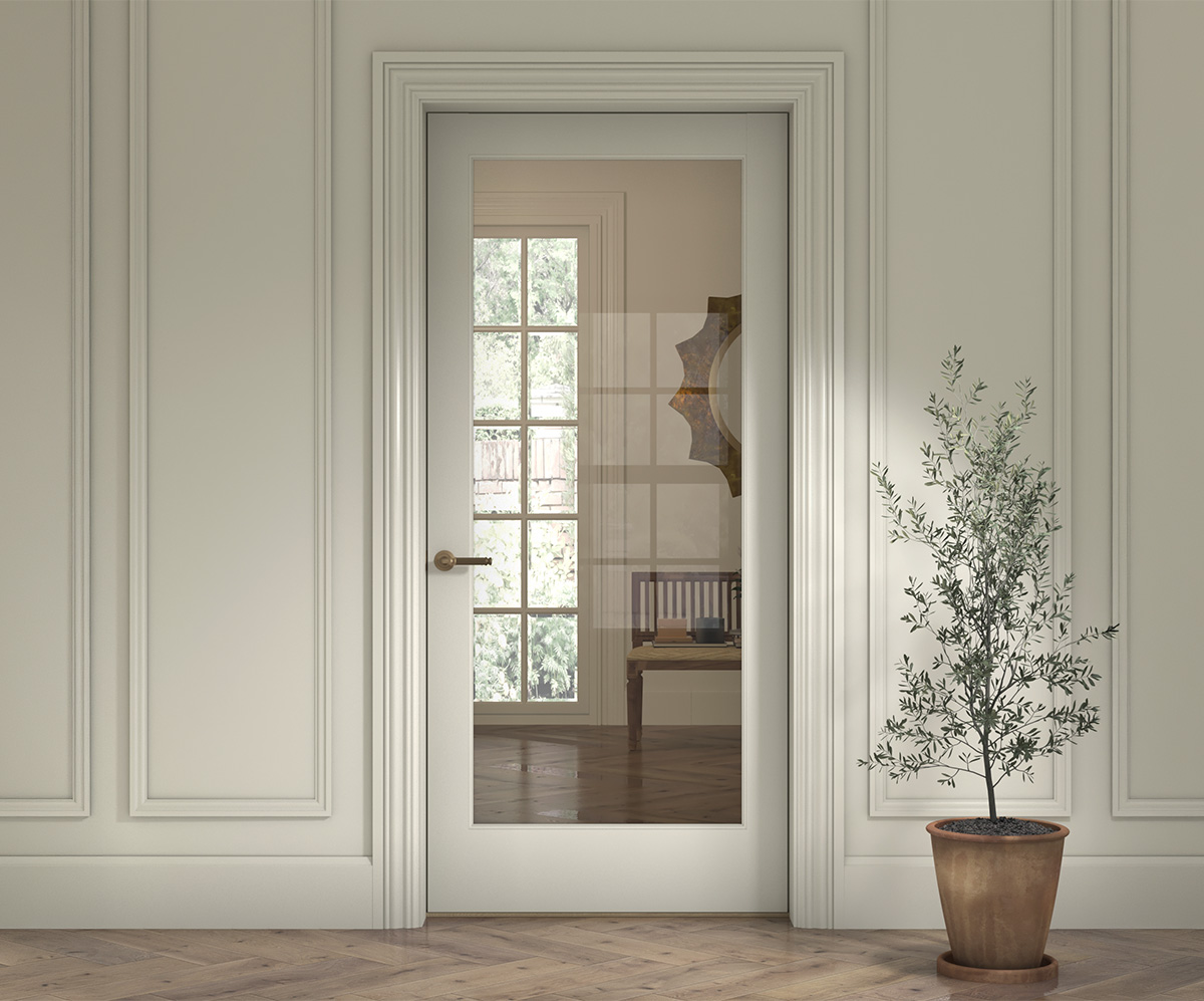 Glass and Louver Doors at Next Day Moulding