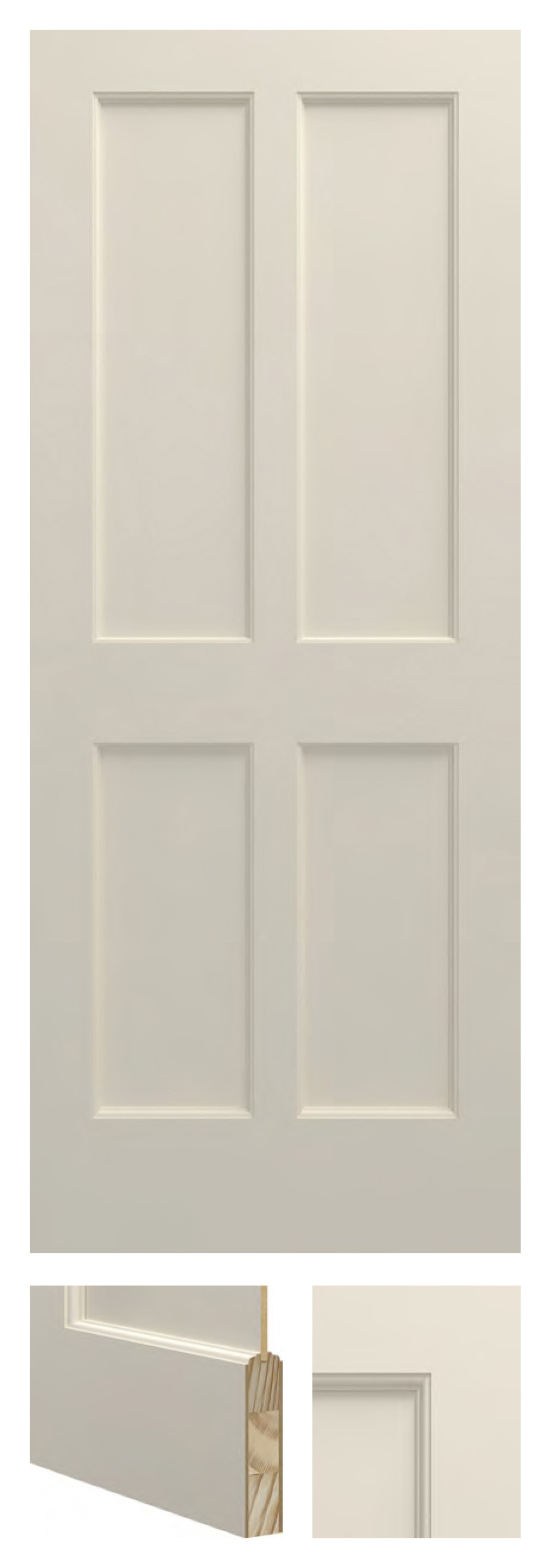 4 Panel Flat Ovolo &ndash; PR-44