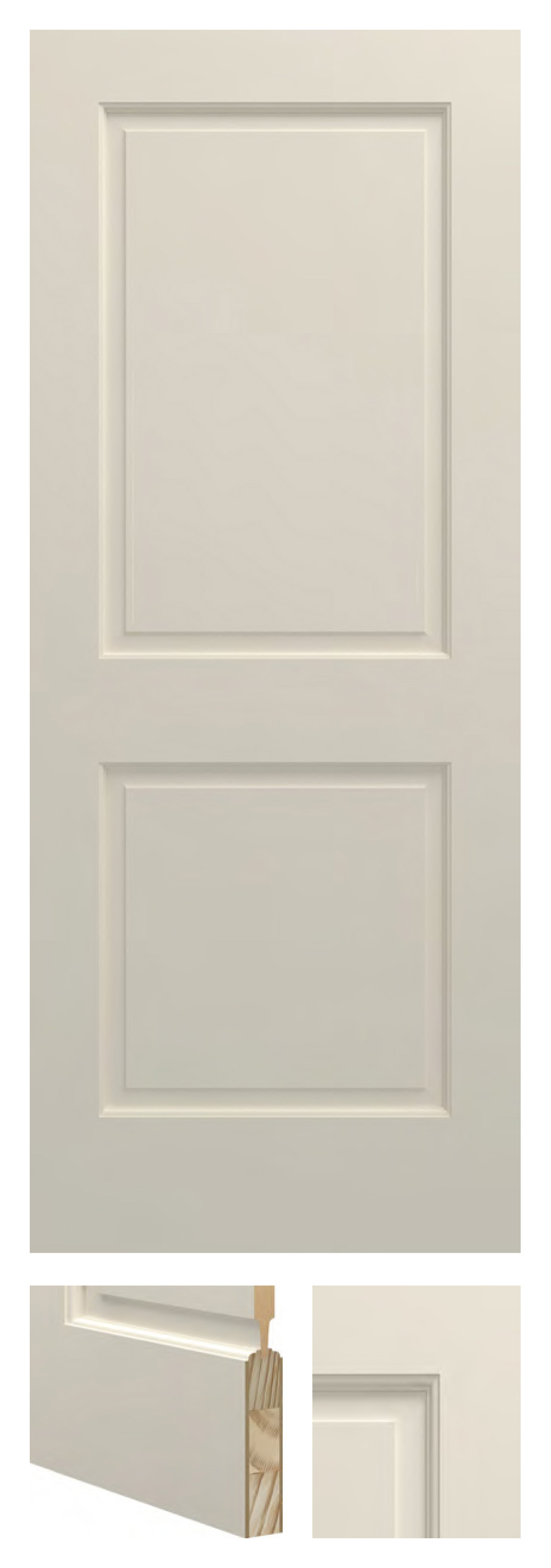 2 Panel Raised Ovolo &ndash; PR-22RP