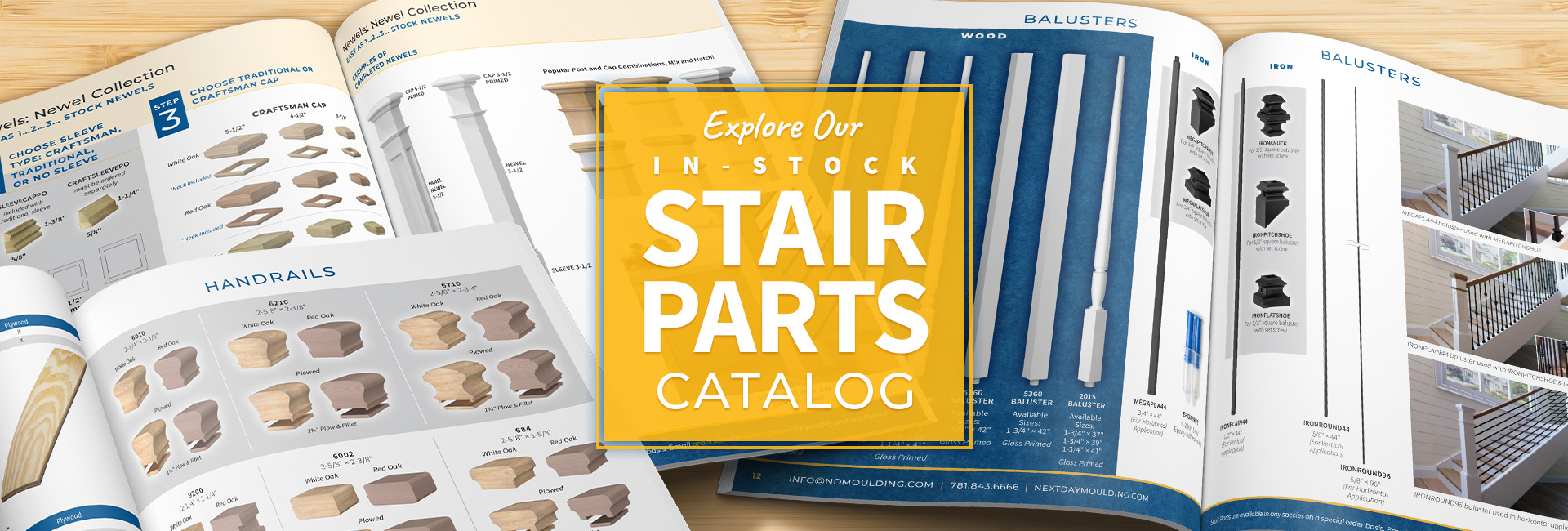 Explore Our In Stock Stair Parts Catalog