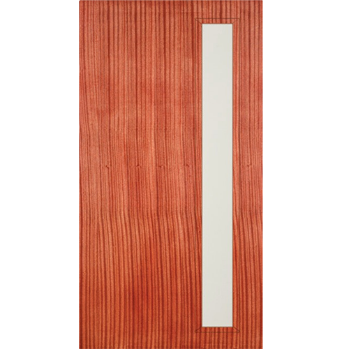 Pivot door #49908 Sapele Mahogany