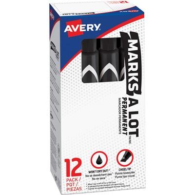 Avery® Large Desk Style Permanent Markers