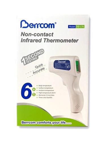 Thermometer, Non-Contact, Infrared, LCD, 1/each