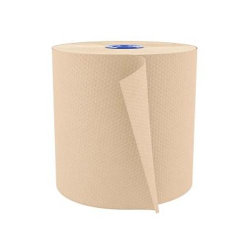 1-Ply Towel Roll - 775' x 7.5" - Natural - 6 Roll/Case