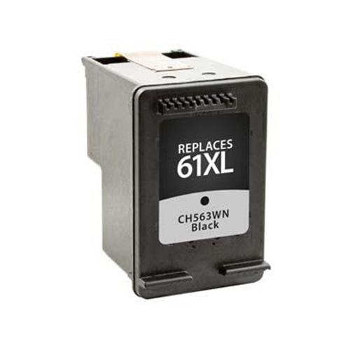 Remanufactured High Yield Black Ink Cartridge (Alternative for HP CH563WN, 61XL)