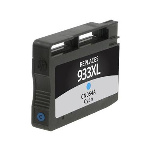 Remanufactured High Yield Cyan Ink Cartridge (Alternative for HP CN054AN, 933XL)