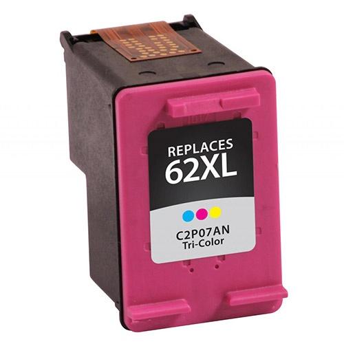 Remanufactured High Yield Ink Cartridge - Tri-Color (Alternative for HP 62XL)