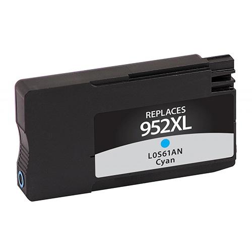 Remanufactured High Yield Ink Cartridge - Cyan - (Alternative for HP 952XL)