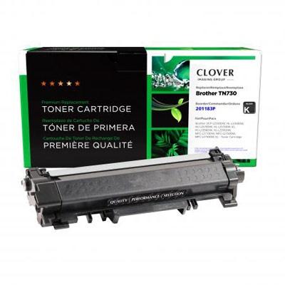 Remanufactured Toner Cartridge - Alternative for Brother TN730 - Black