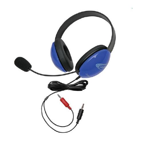 Headset - Dual 3.5MM - Blue