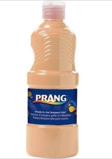 Prang Tempera Paint  Peach  16 oz.