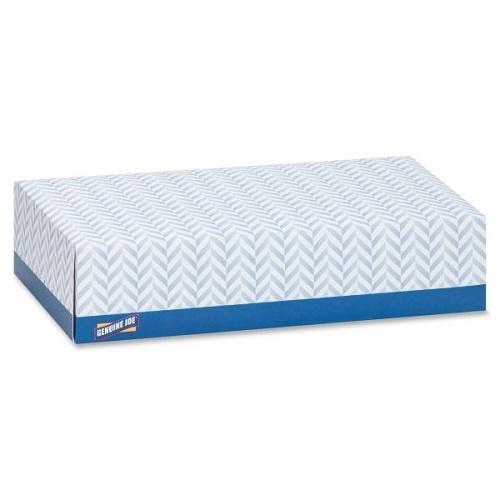 Genuine Joe Facial Tissue - 2 Ply - White - 100/Box - 1/Each