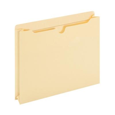 Island® Brand Manila File Jackets, Letter, Double Top, 2"