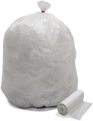 High Density Can Liner - 16 Micron - 33 Gallon - Neutral