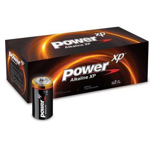 Alkaline Batteries - D - 12/pack