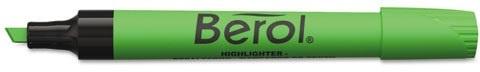 Berol 4009® Chisel Tip Highlighter, Chisel Tip, Green