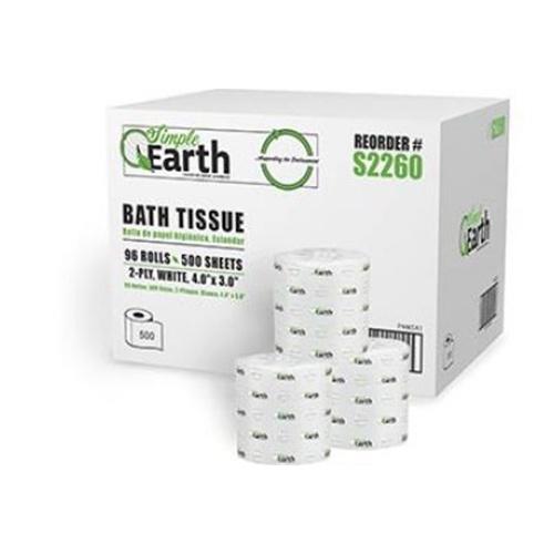 Standard Bath Tissue - 2-ply -  96/carton