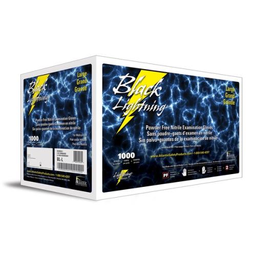 Black Gloves - Nitrile - 6 mil - 1000/Case